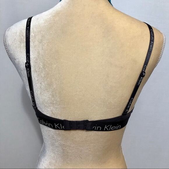 Calvin Klein NWOT Dark Grey Demi Bra Women 36C *Pls See Description* - Picture 5 of 11